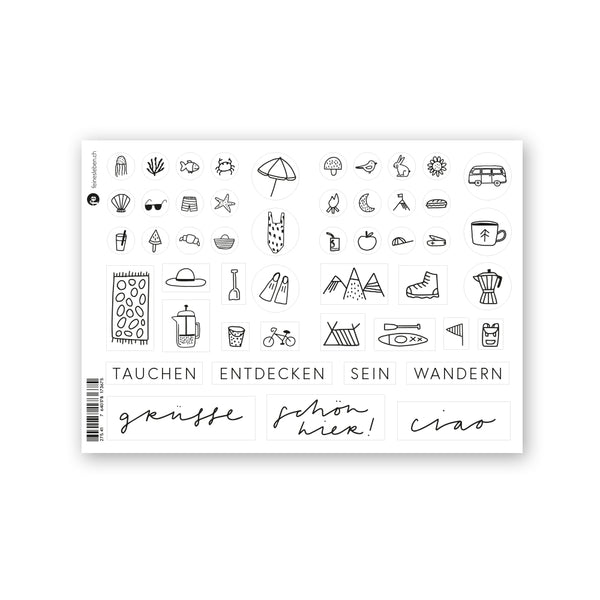 Massimo | Stickerbogen