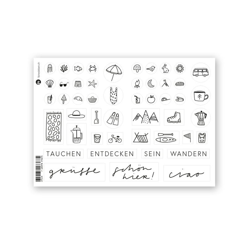 Massimo | Stickerbogen